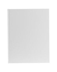 Flipside Hardcover Blank Book - 14 Sheets - 28 Pages - Plain - 80 lb Basis Weight - 8 1/2in x 11in - Bright White Paper - Matte Cover - Hard Cover - 24 / Carton