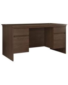 Ameriwood Home Presley Executive Desk, Dark Cherry