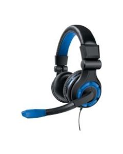 DreamGear PS4 Wired Gaming Headset, Blue, GRX-340