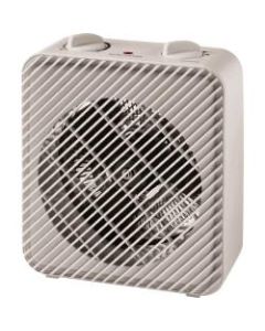 Lorell Electric Fan Heater, 3 Heat Settings, 8.1inH x 4.4inW, White