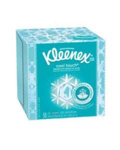 Kleenex BOUTIQUE Cool Touch Facial Tissues, 50 Tissues Per Box, Case Of 27 Boxes