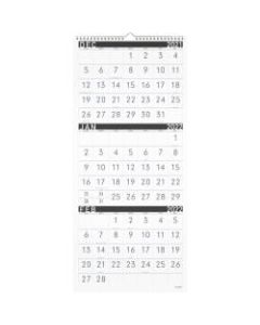 AT-A-GLANCE Contemporary 15-Month Reference Wall Calendar, 12in x 27in, December To February 2022