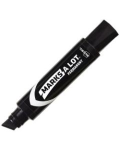 Avery Marks-A-Lot Jumbo Permanent Marker, Chisel Tip, Black