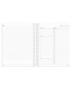 TUL Discbound Undated Daily Refill Pages, 8-1/2in x 11in, Undated, 50 Sheets