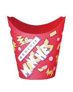 Georgia Pacific Paper Munchie Cups, 2.4 Oz, Red, Case Of 1,000