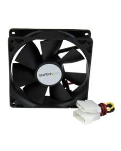 StarTech.com 92x25mm Dual Ball Bearing Computer Case Fan w/ LP4 Connector - 2200 rpm - Plastic Fan Enclosure - Add additional chassis cooling with a 92mm dual ball bearing fan - pc fan - computer case fan - 90mm fan