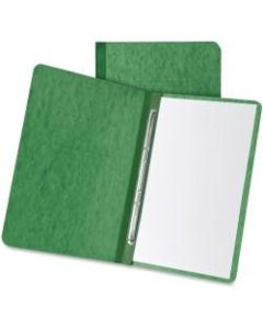TOPS Letter Recycled Report Cover - 3in Folder Capacity - 8 1/2in x 11in - 2 Fastener(s) - Pressboard - Dark Green - 65% - 1 Each