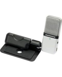 Samson Go Mic Microphone - 20 Hz to 18 kHz - Wired -47 dB - Electret Condenser - Clip-on - USB