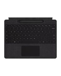 Microsoft Surface Pro X Signature Keyboard with Slim Pen Bundle - Keyboard - with trackpad, accelerometer - backlit - English - black - commercial - for Surface Pro X