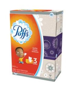 Puffs Basic Facial Tissues - 2 Ply - Multi - Durable, Soft - For Face, Skin, Multipurpose - 180 Per Box - 24 / Carton