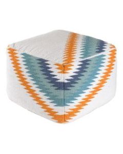 Anji Mountain Flash II Pouf Ottoman, Multicolor