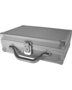 CRU Storage Box - External Dimensions: 9in Length x 5.8in Width x 2in Height - Combination Lock Closure - Heavy Duty - Metal - White - For Hard Drive - 1