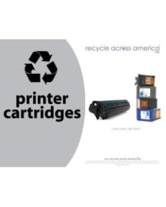 Recycle Across America Ink And Toner Cartridges Standardized Recycling Labels, CART-8511, 8 1/2in x 11in, Gray