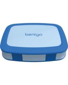 Bentgo Kids Lunch Box, 2inH x 6-1/2inW x 8-1/2inD, Blue