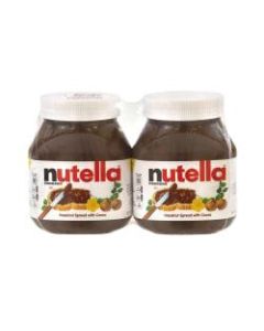 Nutella Hazelnut Spread, 26.5 Oz, Pack Of 2 Jars