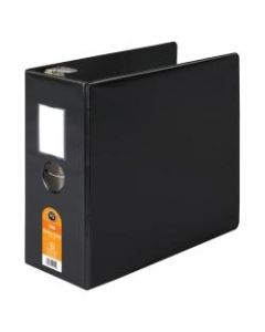 Wilson Jones Heavy-Duty 3-Ring Binder, 5in D-Rings, 49% Recycled, Black
