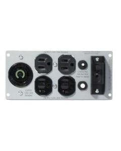 APC - Backplate Kit - 1, 2, 2 x NEMA L5-30R, NEMA 5-15R, NEMA 5-20R Female, Female, Female