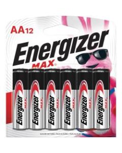 Energizer MAX AA Alkaline Batteries - For Digital Camera, Toy - AA - 288 / Carton