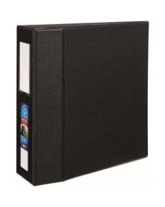Avery Heavy-Duty 3-Ring Binder With Locking One-Touch EZD Rings, 4in D-Rings, 50% Recycled, Black