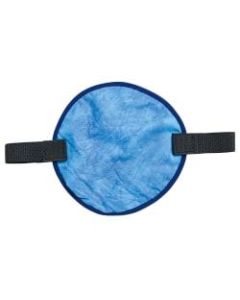 Ergodyne Chill-Its 6715CT Evaporative Hard Hat Pads With Cooling Towels, Blue, Pack Of 6 Towels