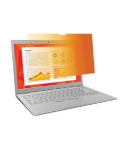3M Gold Touch Privacy Filter For 12.5in Laptops, Gold/Black, GF125W9E