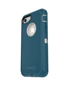 OtterBox Defender Carrying Case (Holster) Apple iPhone 8, iPhone 7 Smartphone - Big Sur - Polycarbonate Holster, Synthetic Rubber Cover - Belt Clip