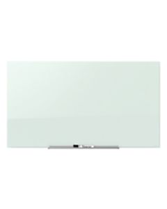 Quartet InvisaMount Magnetic Unframed Dry-Erase Whiteboard, 85in x 48in, White
