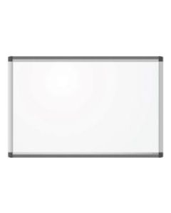 U Brands PINIT Magentic Dry-Erase Whiteboard, 24in x 36in, Aluminum Frame With Silver Finish