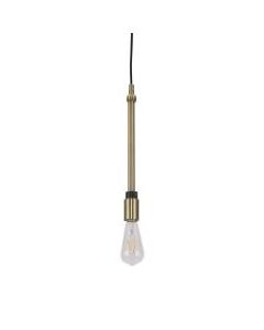 Southern Enterprises Debora Slim Pendant Lamp, Antique Bronze