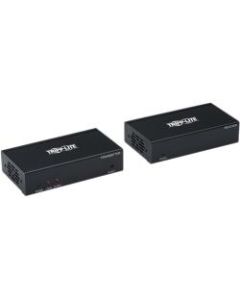 Tripp Lite DisplayPort to HDMI Over Cat6 Extender Kit w/ PoC 4K 125ft TAA - 1 Input Device - 1 Output Device - 125 ft Range - 2 x Network (RJ-45) - 1 x HDMI In - 1 x HDMI Out - DisplayPort - 4K - 3840 x 2160