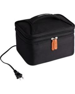 HOTLOGIC Portable Personal Expandable Mini Oven XP, 4-1/2inH x 7-1/2inW x 9-1/2inD, Black