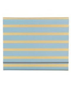 Office Depot Brand Paper Expanding File Folder, 13 Pocket, Expansion 13in, 8 1/2in x 11in, Letter, Mint/Gold, Pack of 1