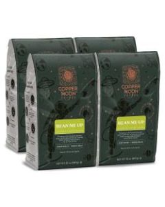 Copper Moon Whole Bean Coffee, Bean Me Up Blend, 2 Lb Bag, Case Of 4 Bags