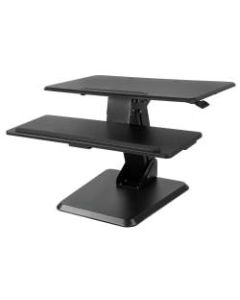 Mount-It MI-7960 Standing Desk Converter, 29-1/8inH x 35-3/16inW x 8-5/8inD, Black