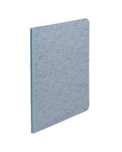 ACCO Pressboard Report Cover With Fastener, Side Bound, 8 1/2in x 11in, 60% Recycled, Light Blue