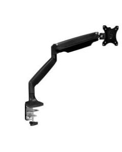 Mount-It! MI-1771B Single Monitor Desk Arm Mount, 19inH x 12inW x 4inD, Black
