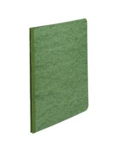 ACCO Pressboard Report Cover With Fastener, Side Bound, 8 1/2in x 11in, 60% Recycled, Dark Green