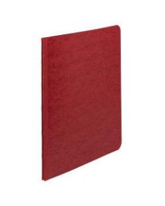 ACCO Pressboard Report Cover With Fastener, Side Bound, 8 1/2in x 11in, 60% Recycled, Earth Red
