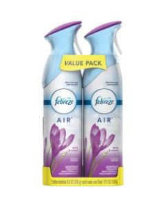 Febreze Spring Air Spray Pack - Liquid - 8.8 fl oz (0.3 quart) - Spring & Renewal - 12 / Carton - Odor Neutralizer, VOC-free