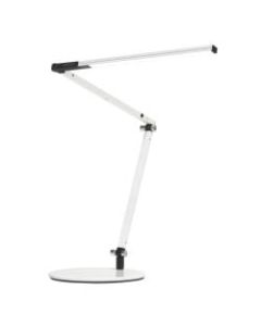 Koncept Z-Bar Mini LED Desk Lamp, Warm Light, 12-3/4inH, White