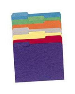 Earthwise By Oxford File Folders, Letter Size, 1/3 Cut, 100% Recycled, Natural, Box Of 100