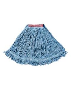 Rubbermaid Super Stitch Blend Mop, 1in x 60in, 100% Recycled, Blue