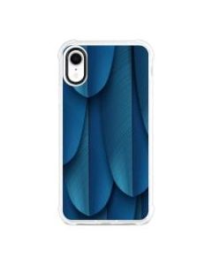 OTM Essentials Tough Edge Case For iPhone XR, Blue Feathers, OP-YP-Z134A