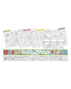 Barker Creek Color Me! Curated Collection Bulletin Board Set, Multicolor