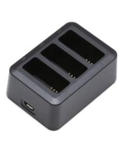 DJI 3-Bay Battery Charging Hub For DJI Tello Drone Batteries, Black, CP.PT.00000271.01