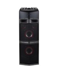LG OJ98 Mini Hi-Fi System - 1800 W RMS - Black - CD Player - 1 Disc(s) - FM - CD-RW - 2.2 Speaker(s) - CD-DA, MP3, WMA - Bluetooth - USB - Remote Control