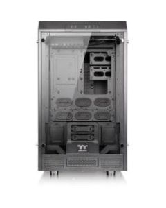 Thermaltake The Tower 900 Computer Case - Full-tower - Black, Transparent - Hot Dip Galvanized Steel - 9 x Bay - 2 x 5.51in x Fan(s) Installed - Mini ITX, ATX, Micro ATX, EATX Motherboard Supported - 13 x Fan(s) Supported