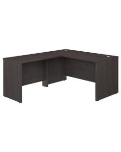 Bush Business Furniture Studio C 60inW L-Shaped Desk With 42inW Return, Storm Gray, Premium Installation