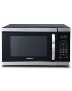 Farberware Gourmet FMO11AHTBKJ 1.1 Cu Ft Microwave Oven, Stainless Steel/Black