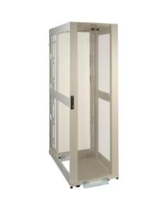 Tripp Lite 42U Rack Enclosure Server Cabinet White w/ Doors & No Sides - 42U Rack Height x 19in Rack Width - White - 2250 lb Dynamic/Rolling Weight Capacity - 3000 lb Static/Stationary Weight Capacity